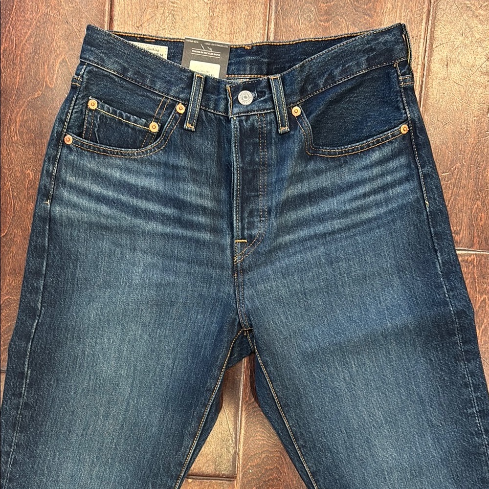Women’s Levi 501 Blue Jeans
